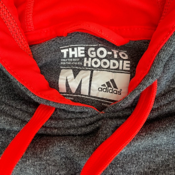 Adidas hooded sweatshirt, Medium - Picture 2 of 9